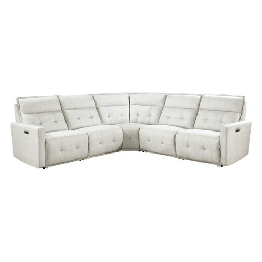9444HMP*5SCPWH - (5)5-Piece Modular Power Reclining Sectional with Power Headrests image