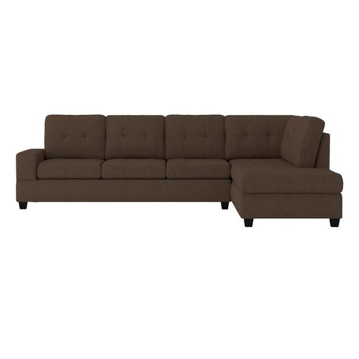 9507CHC*SC - (2)2-Piece Reversible Sectional with Drop-Down Cup Holders image