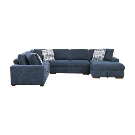 9624BU*42LRC - (4)4-Piece Sectional with Right Chaise image
