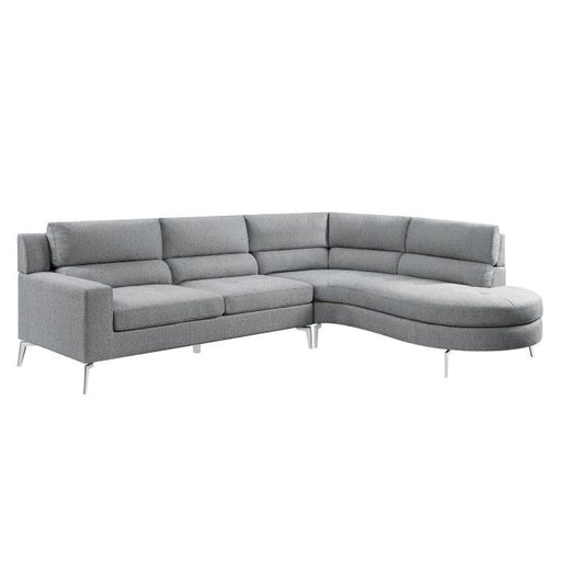 9879GY*SC - (2)2-Piece Sectional with Right Chaise image