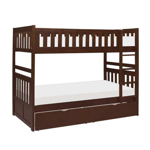 B2013DC-1*T - (4) Twin/Twin Bunk Bed with Storage Boxes image