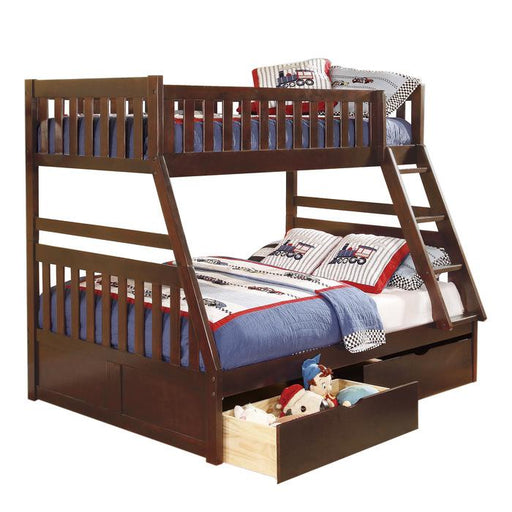 B2013TFDC-1*T - (4) Twin/Full Bunk Bed with Storage Boxes image
