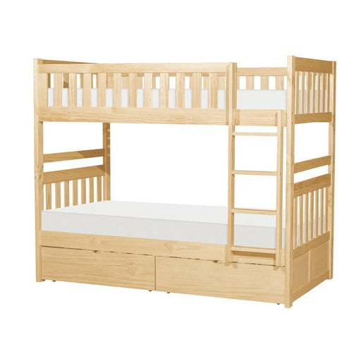 B2043-1*T - (4) Twin/Twin Bunk Bed with Storage Boxes image