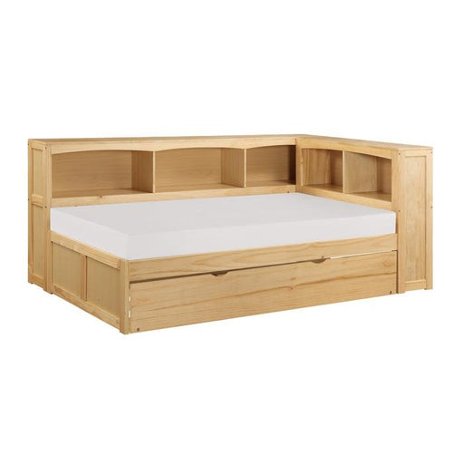 B2043BC-1BCR* - (4) Twin Bookcase Corner Bed with Twin Trundle image