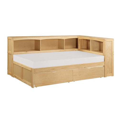 B2043BC-1BCT* - (4) Twin Bookcase Corner Bed with Storage Boxes image