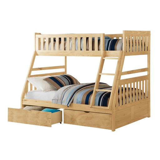 B2043TF-1*T - (4) Twin/Full Bunk Bed with Storage Boxes image