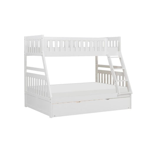 B2053TFW-1*R - (4) Twin/Full Bunk Bed with Twin Trundle image