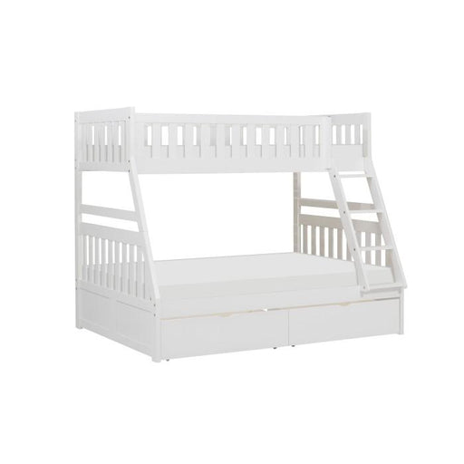 B2053TFW-1*T - (4) Twin/Full Bunk Bed with Storage Boxes image