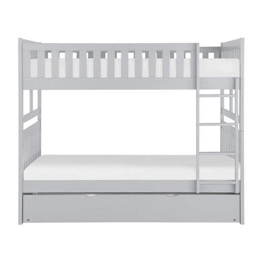 B2063FF-1*R - (4) Full/Full Bunk Bed with Twin Trundle image
