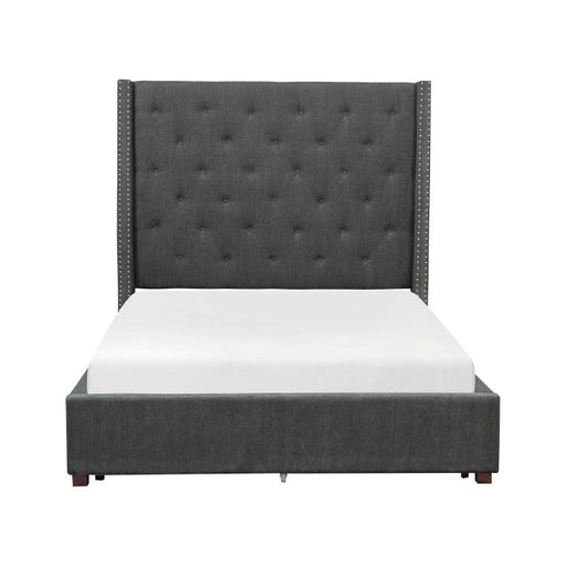 5877KGY-1CK - (2)California King Platform Bed image