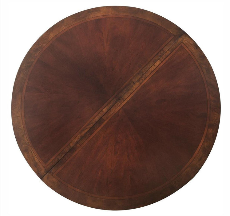 Deryn Park Round Dining Table in Dark Cherry 2243-76