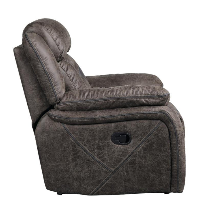 Madrona Glider Reclining Chair in Dark Brown 9989DB-1