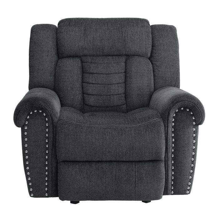 Nutmeg Glider Reclining Chair in Charcoal Gray 9901CC-1 image