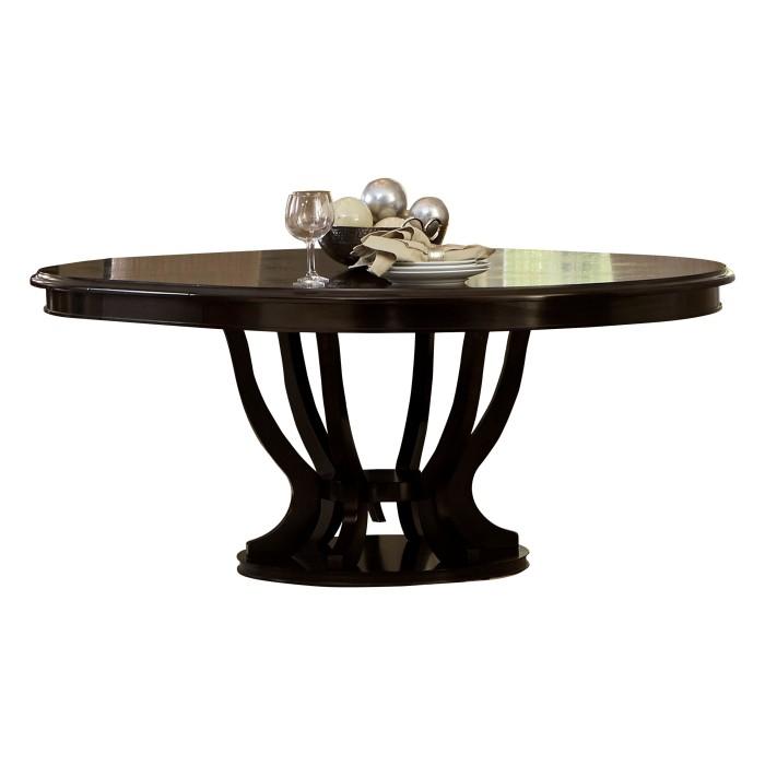 Savion Round/Oval Dining Table in Espresso 5494-76 image