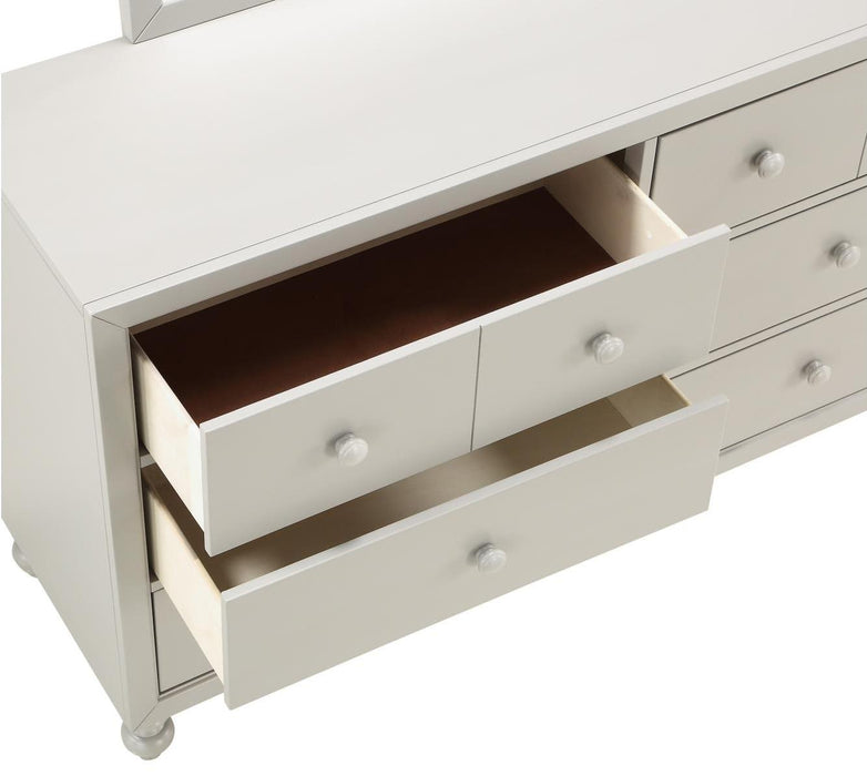 Wellsummer 6 Drawer Dresser in Gray 1803GY-5