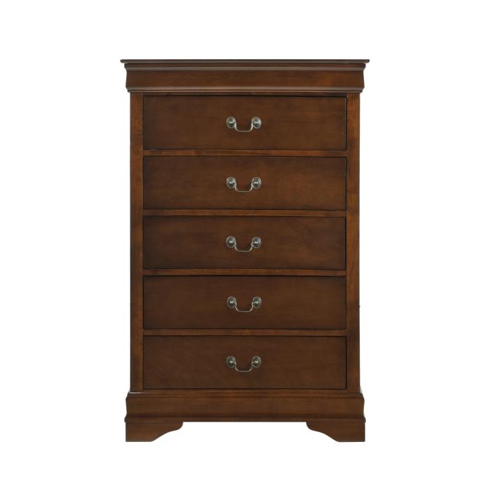 Mayville 5 Drawer Chest in Brown Cherry 2147-9 image