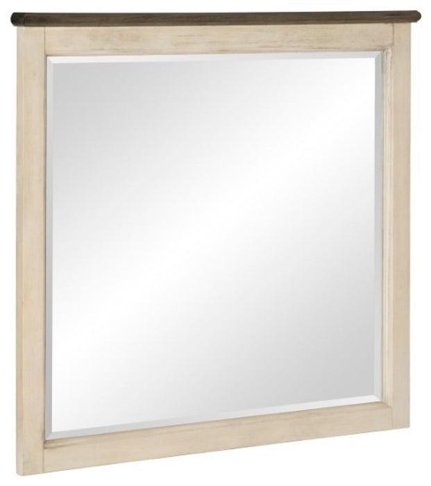 Weaver Mirror in Antique white 1626-6