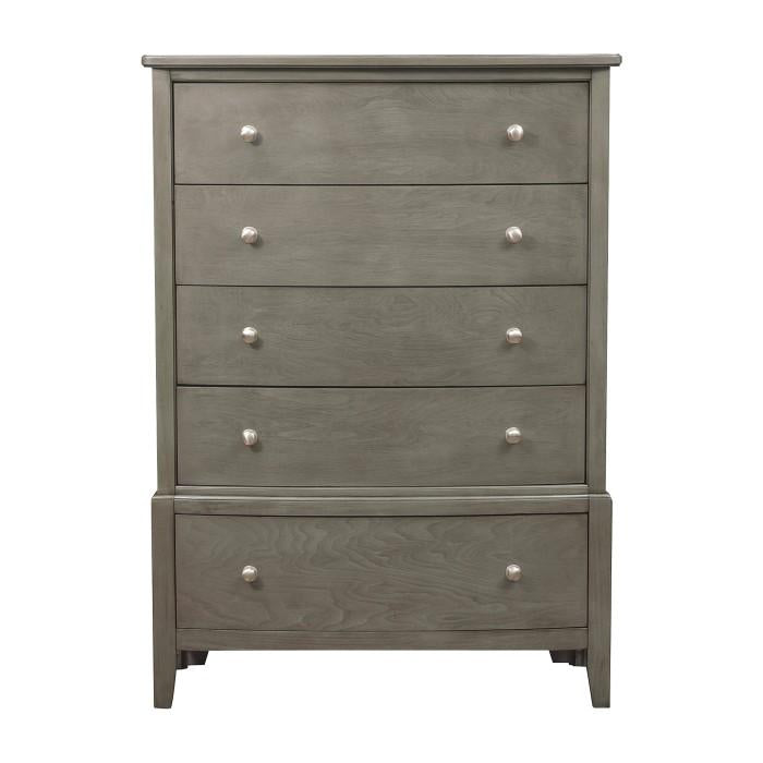 Cotterill 5 Drawer Chest in Gray 1730GY-9