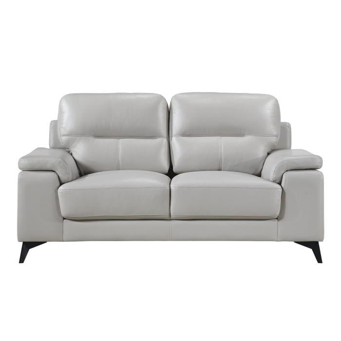 Mischa Loveseat in Silver Gray 9514SVE-2