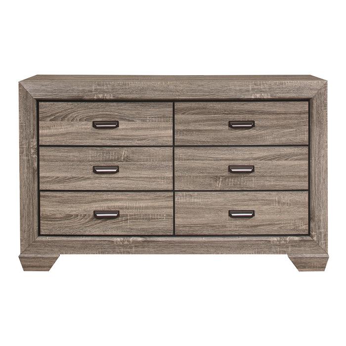 Beechnut 6 Drawer Dresser in Natural 1904-5