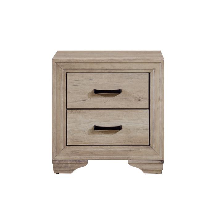 Lonan 2 Drawer Nightstand in Natural 1955-4