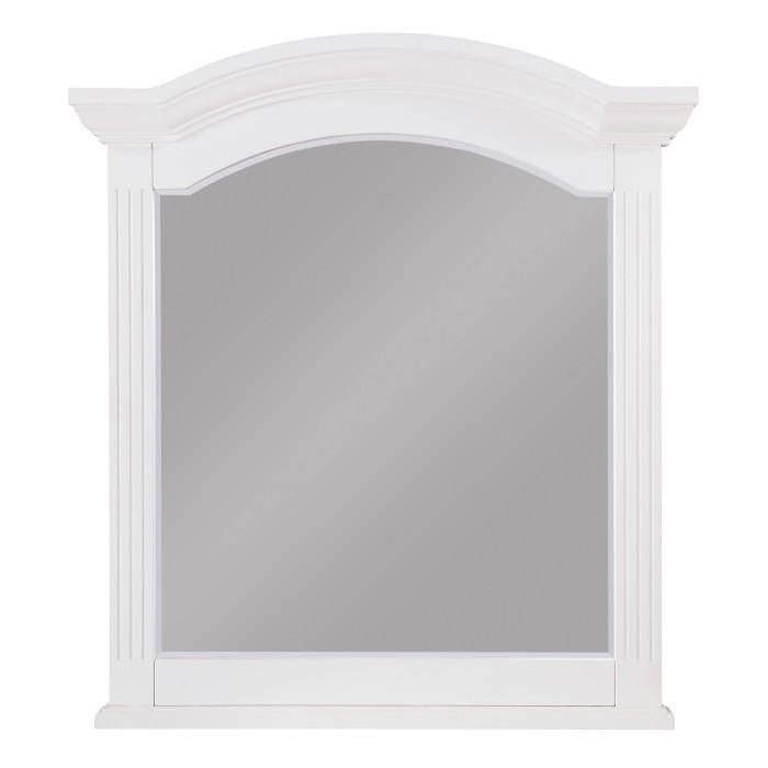 Meghan Mirror in White 2058WH-6