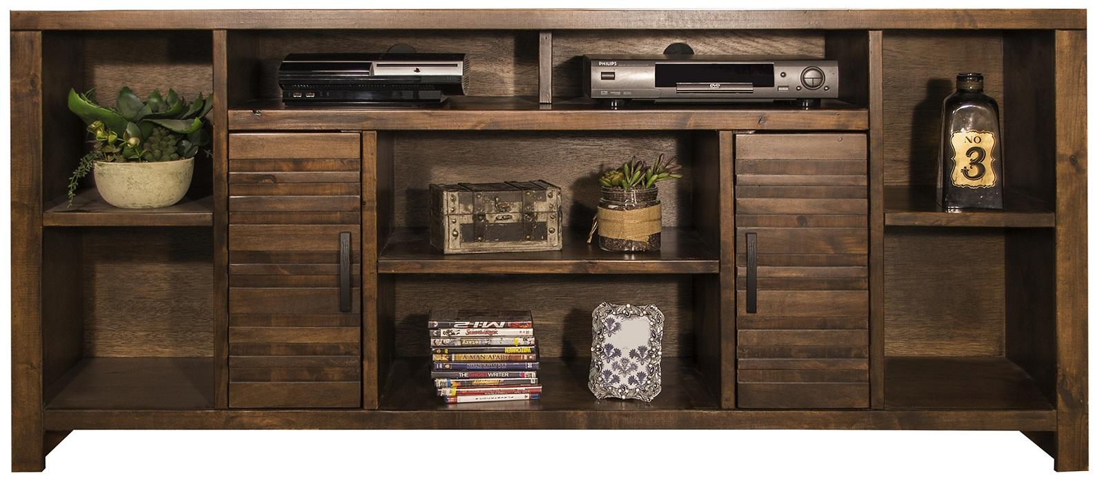 Legends Furniture Sausalito 74"TV Console in Whiskey