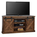 Legends Furniture Farmhouse 66" Corner TV Console in Aged Whiskey image
