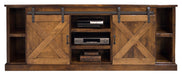 Legends Furniture Farmhouse 85" TV Console in Aged Whiskey image