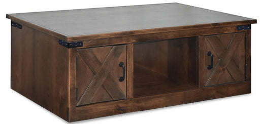 Legends Furniture Farmhouse Coffee Table in Aged Whiskey image