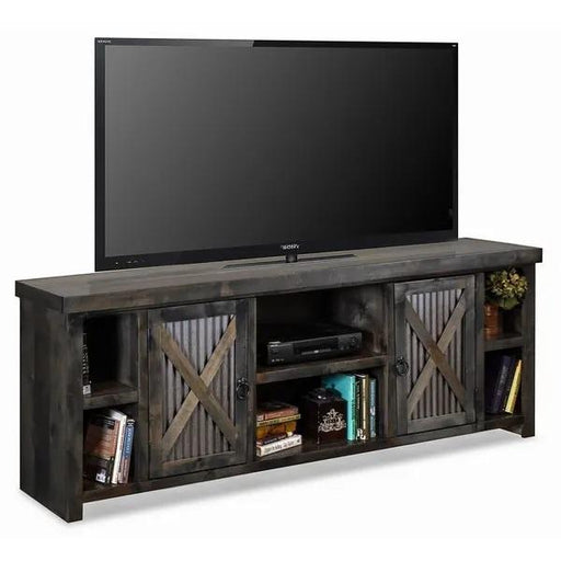 Legends Furniture Jackson Hole 85" TV Console in Charcoal image