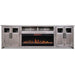 Legends Furniture Maison Fireplace Super Console in Driftwood image