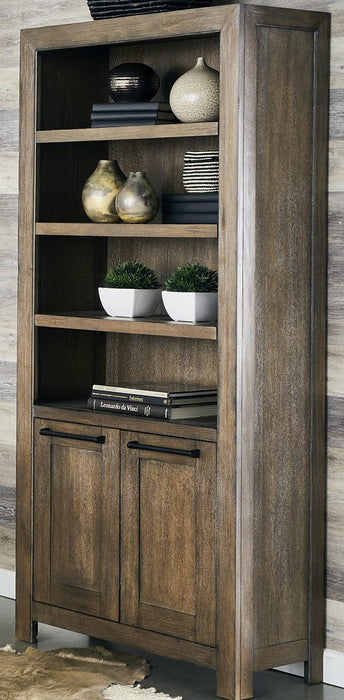Legends Furniture Arcadia Door Bookcase in Modern Rustic