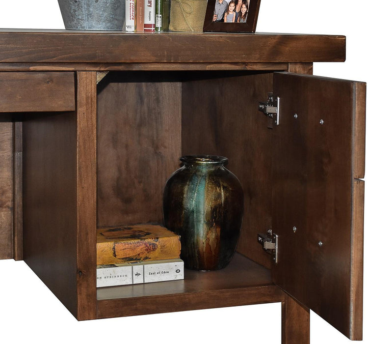 Legends Furniture Sausalito Executive Desk in Whiskey