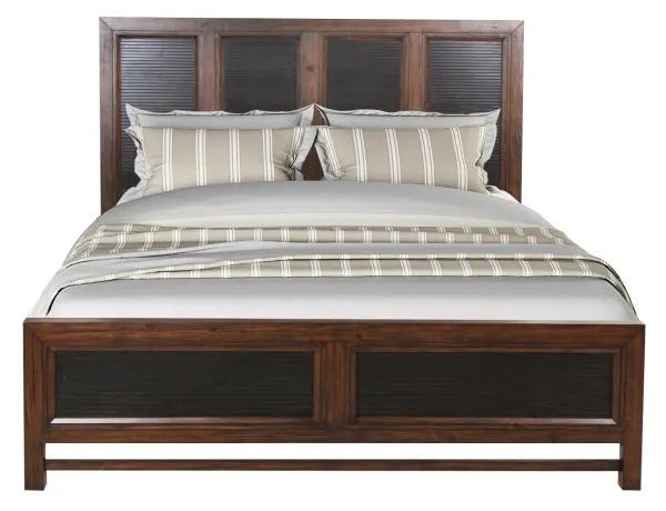 Legends Furniture Branson Queen Panel Bed in Two-tone