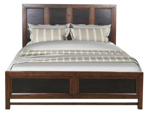 Legends Furniture Branson King Panel Bed in Two-tone image
