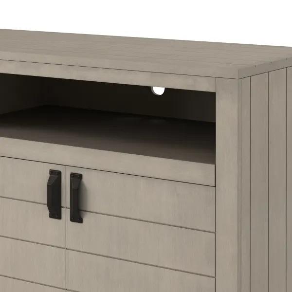 Legends Furniture Carrie 60" Console in Morning Fog