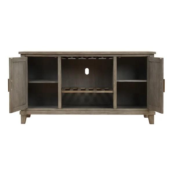 Legends Furniture Zola 60" Console in Smoky Greige