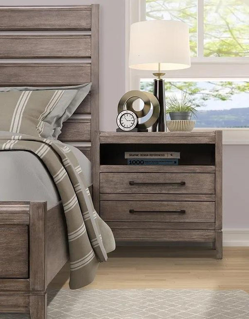 Legends Furniture Montrose Nightstand in Charcoal Brulee image