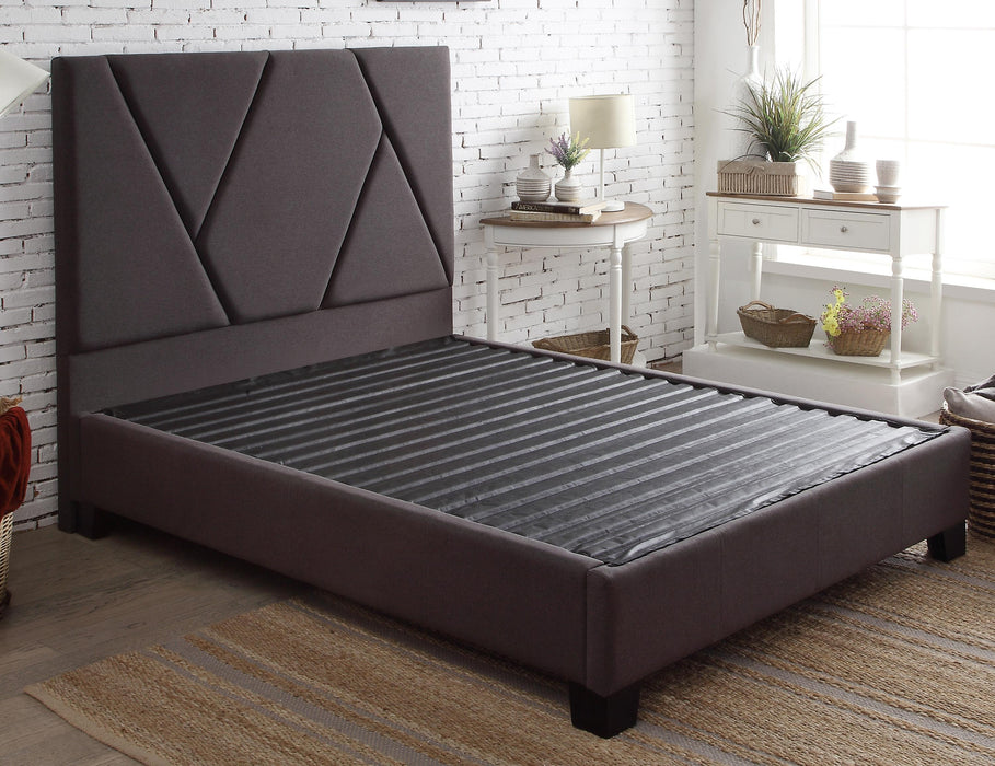 Legends Furniture Modern King Platform Bed in Brown image