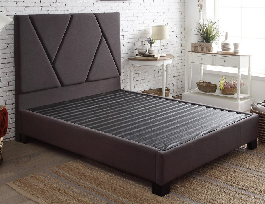 Legends Furniture Modern Queen Platform Bed in Brown
