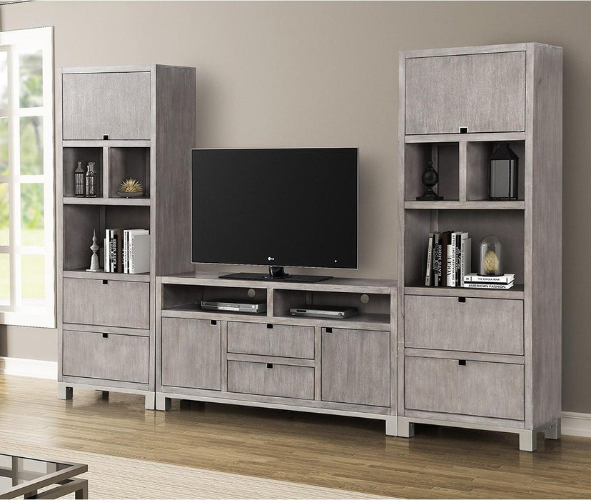 Legends Furniture Pacific Heights 60" TV Console in Melbourne Grey