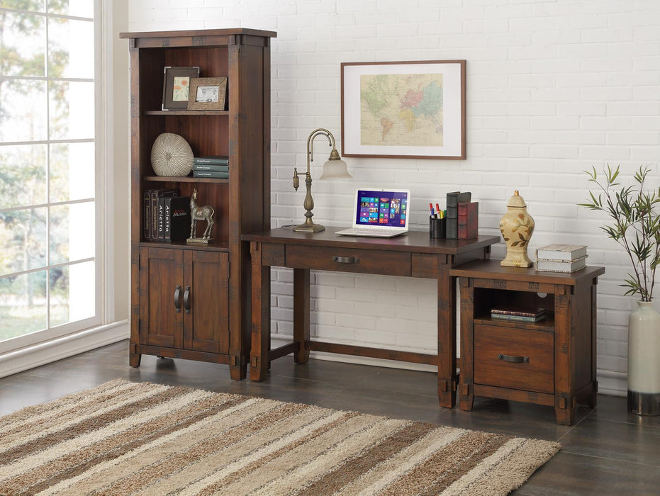 Legends Furniture Restoration Writing Desk in Rustic Walnut