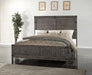 Legends Furniture Storehouse Queen Panel Bed in Smoked Grey image