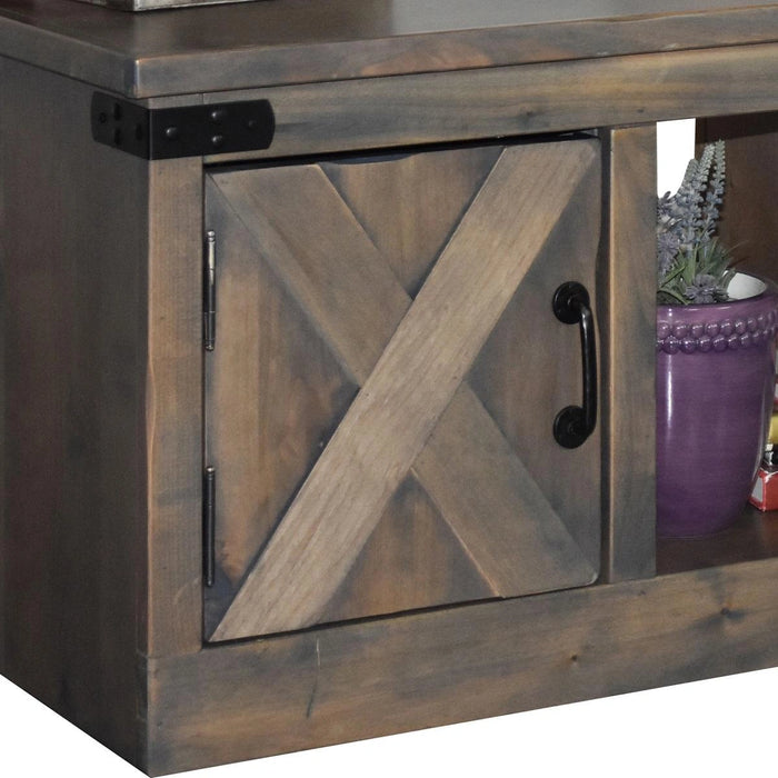 Legends Furniture Farmhouse Coffee Table in Barnwood