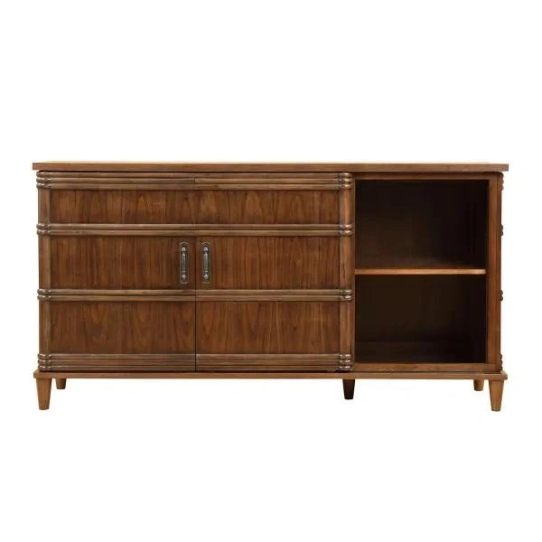 Legends Furniture Faye 60" Console in Jacobean Clear