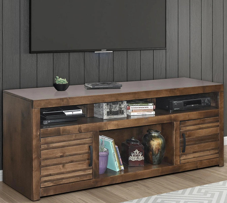 Legends Furniture Sausalito 73"TV Console in Whiskey