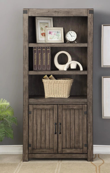 Legends Furniture Storehouse Writing Desk in Smoked Grey
