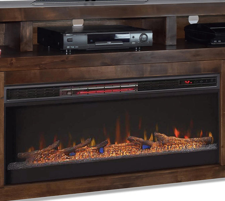 Legends Furniture Sausalito 78"Fireplace Console in Whiskey