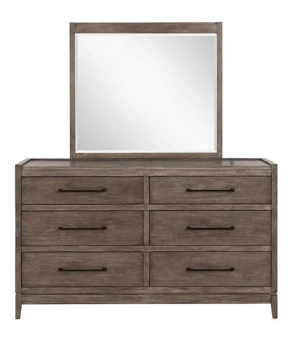 Legends Furniture Montrose Dresser in Charcoal Brulee